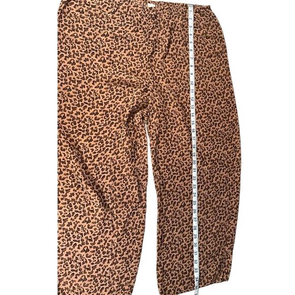 Nordstrom Intimates Size Medium Cheetah Print Sheer Lace Trim Elagent Sleep Wear - Picture 9 of 12